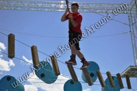 Ninja Warrior Rope Course Rental Phoenix Arizona
